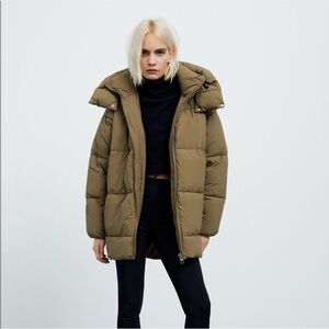 Zara Oversized Puffer Coat
